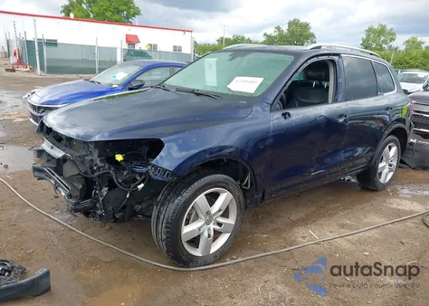 2011 Volkswagen Touareg Vr6 Lux from USA, damaged, VIN WVGFF9BP0BD002958